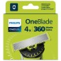 Philips OneBlade QP440 Barberhoved Sort Grøn Sølv Philips OneBlade QP440 Barberhoved Sort Grøn Sølv